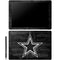 NFL Dallas Cowboys Black & White Galaxy Book 12in Skin